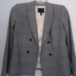 Banana Republic Lined Black and White Blazer Size 6 EXCELLENT Condition